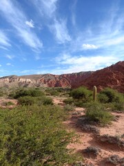 Desert landscape of northwestern Argentina