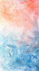 Fototapeta premium Soft Pastel Watercolor Background: Serene Color Palette
