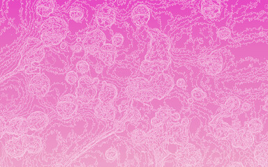 pink background with pattern