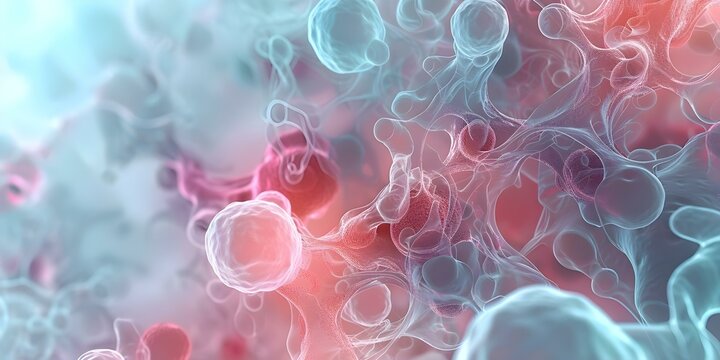 Explanation of cancer cells and their scientific properties. Concept Cellular Mutation, Cancer Development, Tumor Growth, Metastasis, Oncogenes
