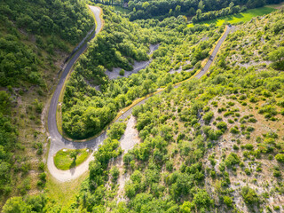 Route et lacet