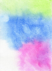 abstract watercolor hand painted background