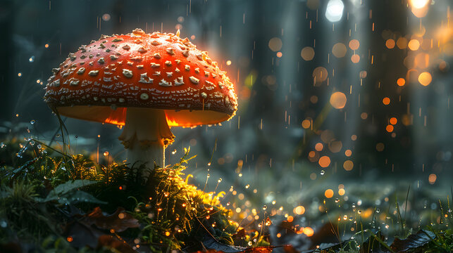 fly agaric mushroom