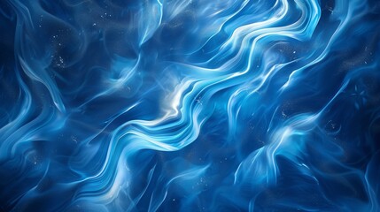 Vibrant abstract blue background with gradient shades and subtle textures ideal for modern graphic design, digital art projects, and creative visual content