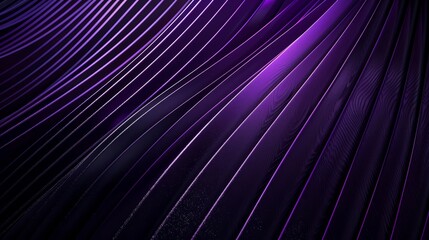 Abstract elegant diagonal striped purple and black background with dark cyberpunk aesthetic
