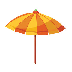 parasol isolated on white background