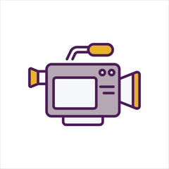 Video Camera vector icon