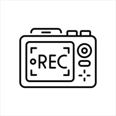 Video Camera vector icon