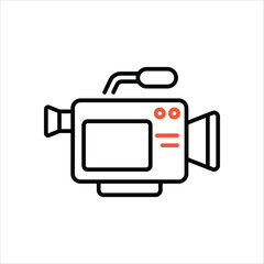 Video Camera vector icon