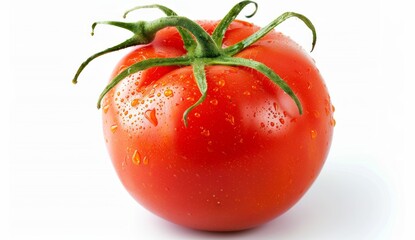 Fresh tomato isolated on a white background
