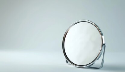vanity mirror isolated on a white background