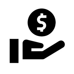 dollar sign icon	
