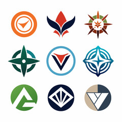 Versatile Logo Design Collection: Emblems and Icons