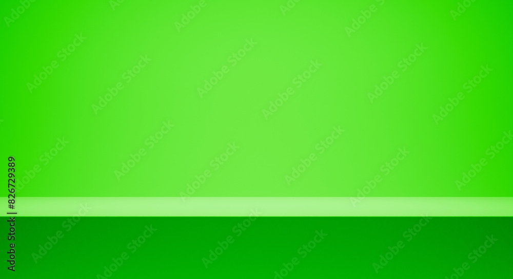 Aufkleber green empty bright background copy space. festive and advertising eco background - place for your te