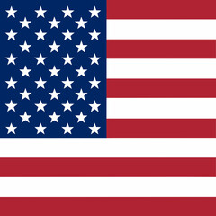 Naklejka premium Stars and Stripes: USA Flag Icon Design
