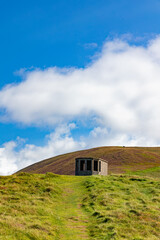 old house in the mountains