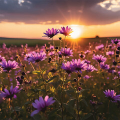 flowers in the meadow