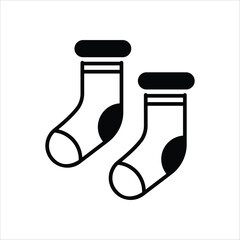 Socks vector icon