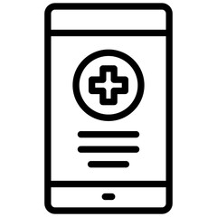 Fototapeta premium Medical App