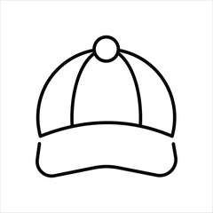 Baseball Cap vector icon