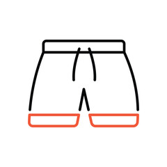 Pants vector icon