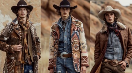 Wrangling with style mastering the art of layering with Westerninspired pieces.