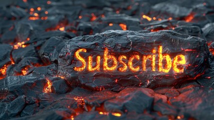 Lava Subscription and Membership concept art poster.