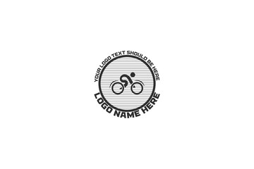 Cycling Logo Design | Editable EPS File Available For Download