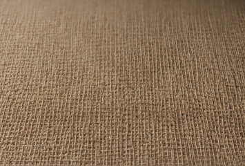 texture of a brown fabric close-up