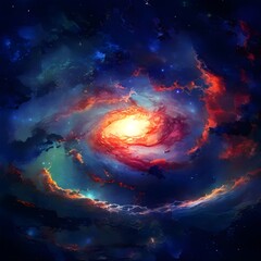 background with space