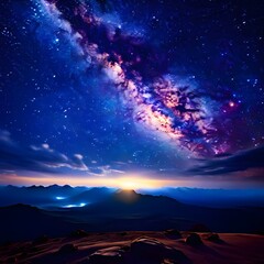 Fototapeta premium starry night sky