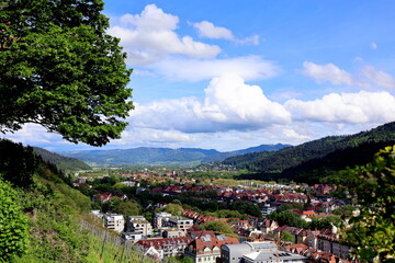 Freiburg im Breisgau im Fr&uuml;hling