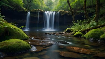 Accept the Calm of Nature: Secret Waterfalls, Quiet Streams, and Quiet Forest Retreats; Winding Rivers, Secret Waterfalls, and Untouched Forests