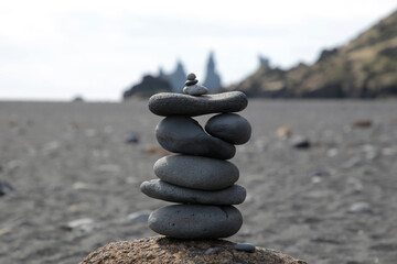 Landschaftsbild auf Island nah der Ringstrasse im Süden