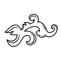 vintage baroque ornament 