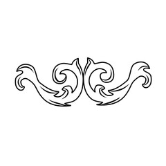 vintage baroque ornament 