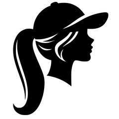 Baseball Girl SVG, Baseball Player SVG, Team SVG, Softball SVG, Baseball Equipment SVG, Ball Girls softball svg, Baseball Game Silhouette, Clipart, Cut file for Cricut SVG, JPG, PNG