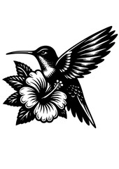 Hummingbird svg, bird svg, hummingbird flowers svg, flower hummingbird svg, hibiscus svg for cricut, Hummingbird Silhouette, Hummingbird Logo, Wings SVG, Feather, Animal SVG