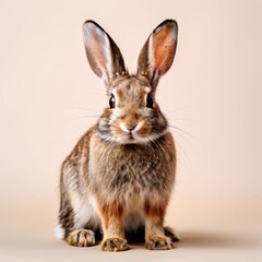 Fototapeta premium look caemra white background animal 