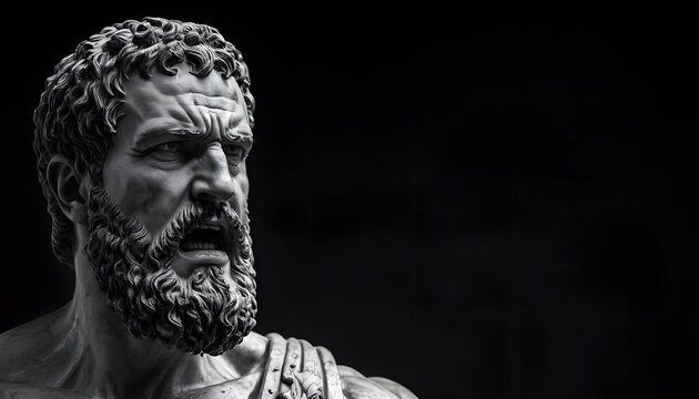 stoic statue sculpture