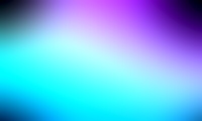 Abstract blurred background image of blue, purple, pink colors gradient used as an illustration. Designing posters or advertisements.