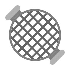 Grill Flat Icon Design