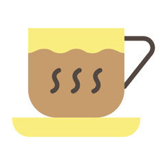 Cup Flat Icon Design