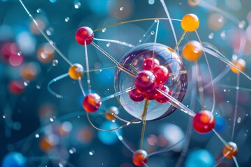 Scientific model of the atom