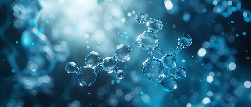 Chemical reactions in a lab with molecules Scientific breakthrough