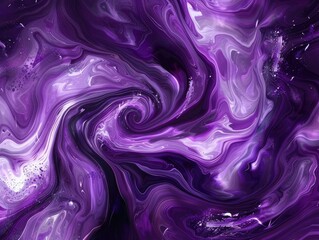 Obraz premium Royal purple swirls backgrounds