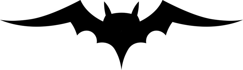 Halloween bat silhouette