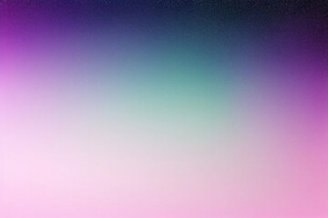 Fototapeta premium Aura background. Gradient aurora style. Gradation ombre y2k. Soft rainbow texture. Light pink, purple, blue, green, yellow design for print. Groovy foil. Iridescent metal effect. Vector illustration