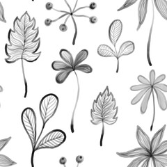 Obraz premium seamless floral pattern
