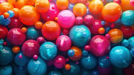 Bright Marbles Pattern